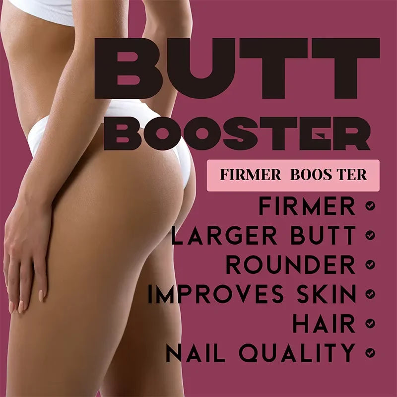 1Bottle Breast Enlargement Capsules and 1Bottle BUTT Booster capsules,lifting des fesses, breast growth