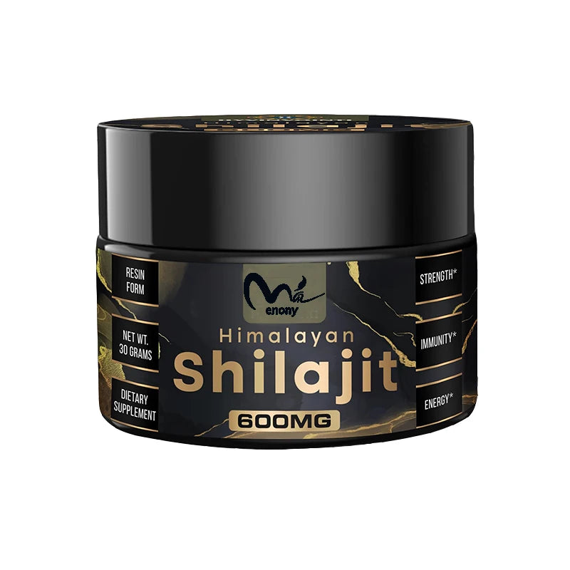 Shilajit Pure Himalayan Organic  Resin, 100% Pure Shilajit for Energy & Immune Support, Rich in Fulvic Acid & 85+ Trace Minerals